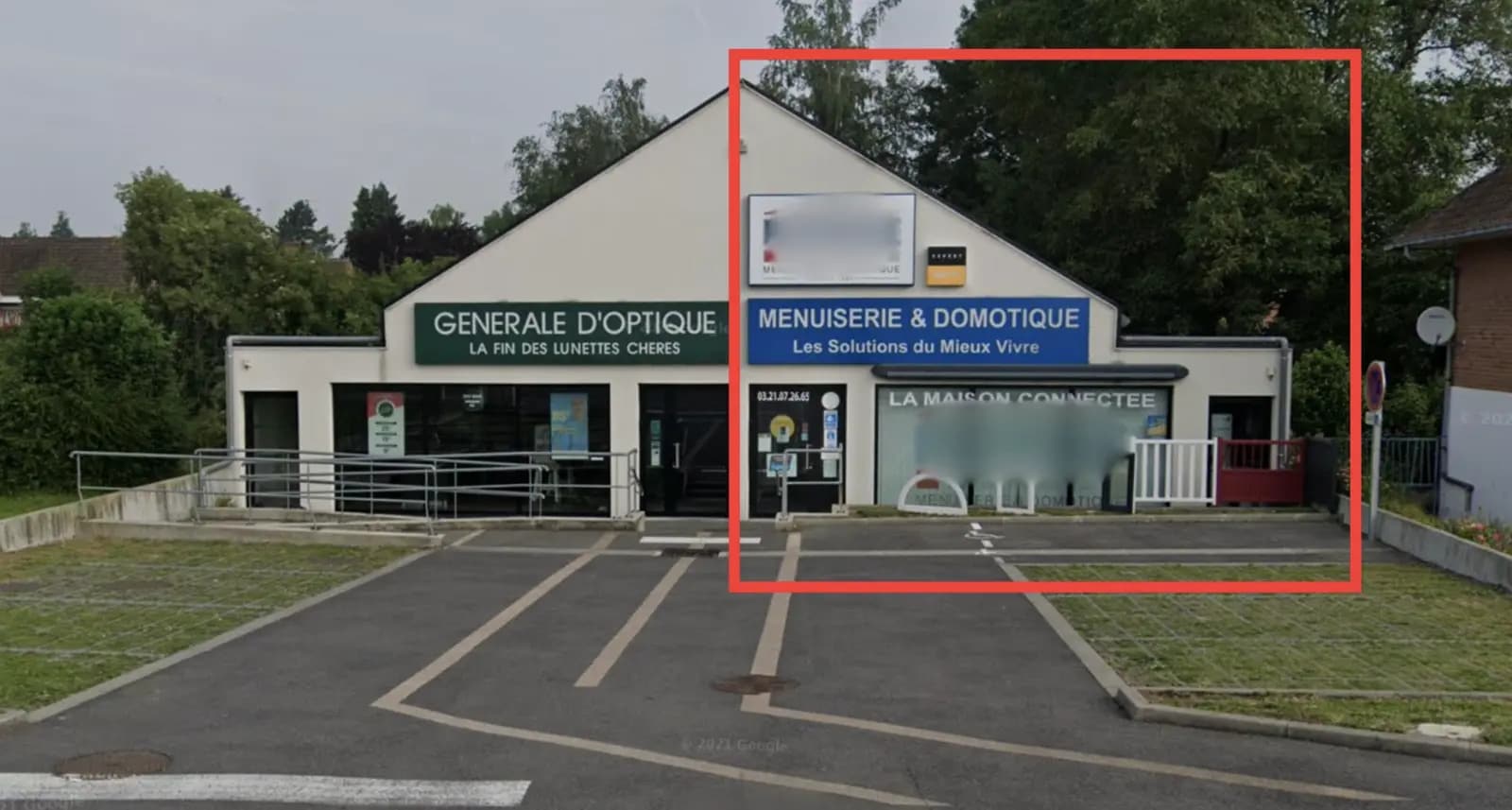 Local commercial dans Dainville à louer Photo de l’immeuble– Image 1 sur 3