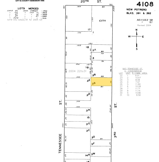 2368 3rd St, San Francisco, CA à louer - Plan cadastral – Image 2 sur 54