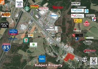 Plus de détails pour 0 U.S. 58 Hwy, La Crosse, VA - Terrain à vendre