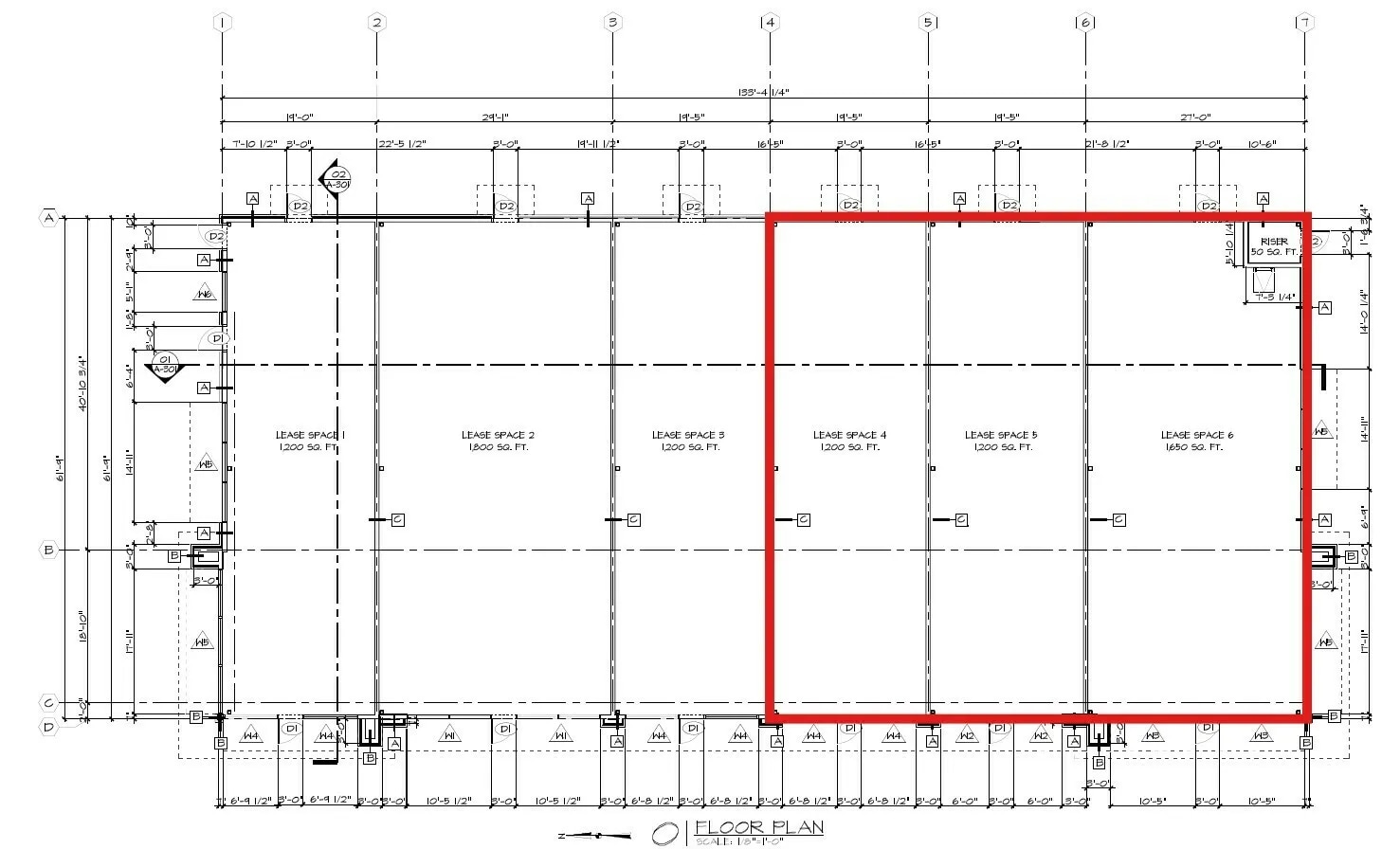 12997 Main St, Frisco, TX 75035 - Lot 4,5,6 - - Plan d’étage - Image 1 of 1