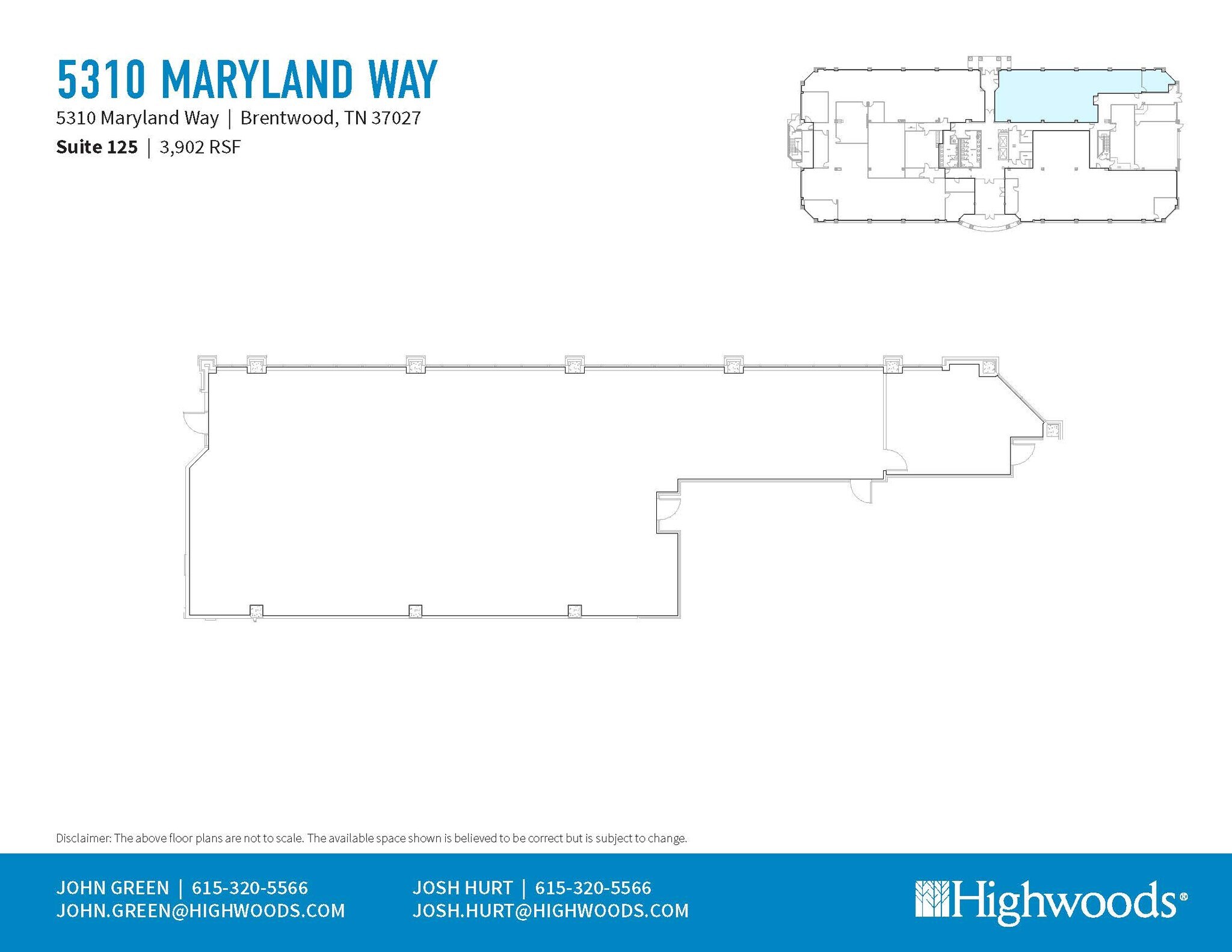 5410 Maryland Way, Brentwood, TN à louer Plan d’étage– Image 1 sur 1