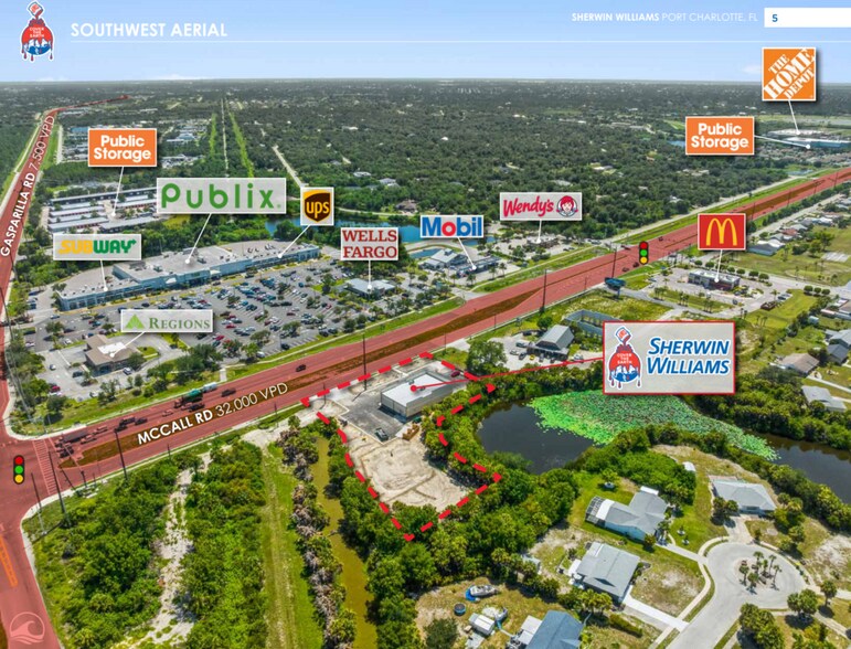 13450 S. McCall Rd rd, Port Charlotte, FL à vendre - Photo de l’immeuble – Image 2 sur 4