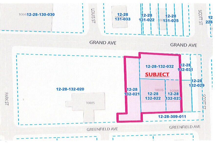 10005-10015 Grand Ave, Franklin Park, IL à louer - Plan cadastral – Image 3 sur 12