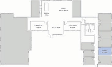 911 Paverstone Dr, Raleigh, NC à louer Plan d’étage– Image 1 sur 1