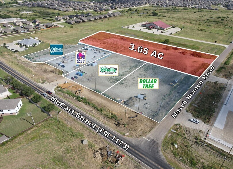 1691 McCart St, Krum, TX à vendre - Photo principale – Image 1 sur 1