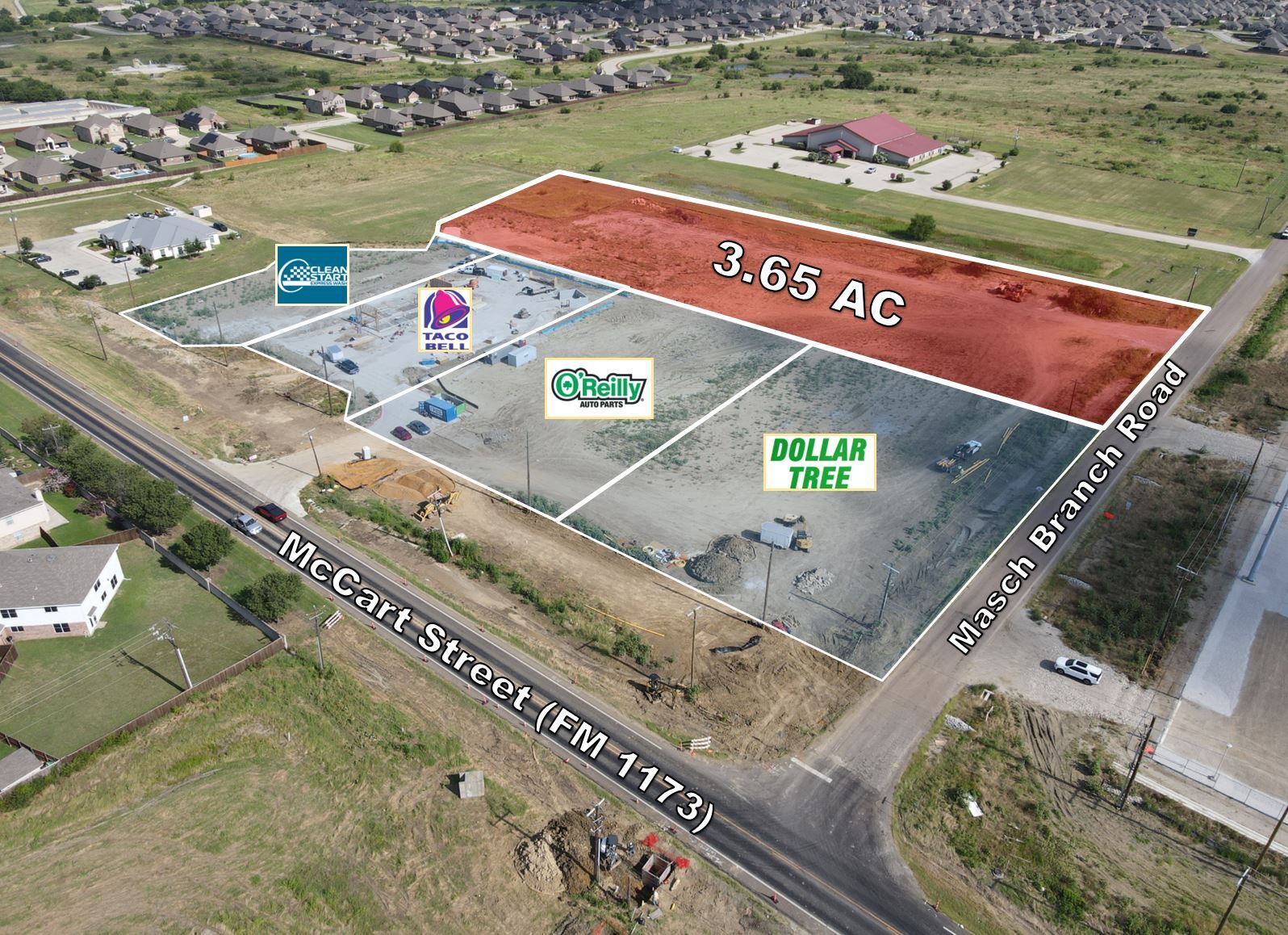 1691 McCart St, Krum, TX à vendre Photo principale– Image 1 sur 2