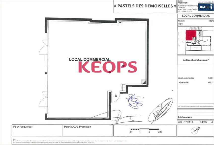 Local commercial dans Toulouse à louer - Photo de l’immeuble – Image 2 sur 11