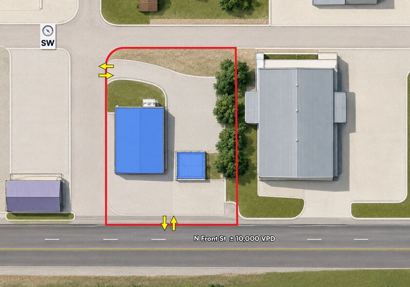201 N Front St, Falls City, TX à vendre - Photo de l’immeuble – Image 2 sur 2