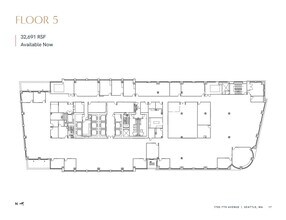 1700 7th Ave, Seattle, WA à louer Plan d’étage– Image 1 sur 1