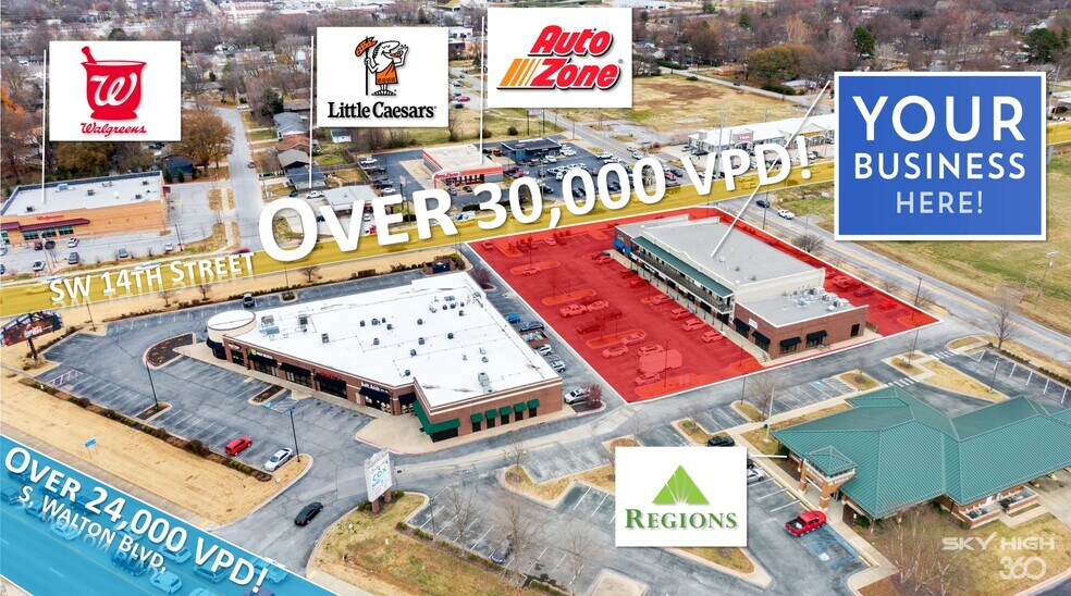 201 SW 14th St, Bentonville, AR à louer - Photo de l’immeuble – Image 1 sur 36