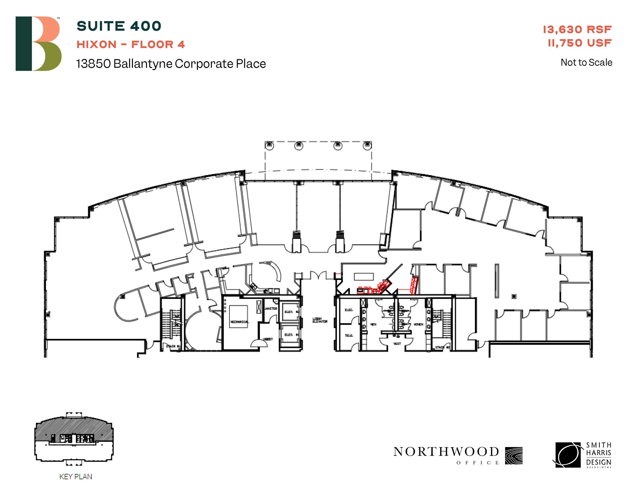 13850 Ballantyne Corporate Pl, Charlotte, NC à louer Plan d’étage– Image 1 sur 1