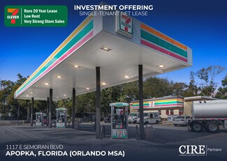 Plus de détails pour 1117 E Semoran Blvd, Apopka, FL - Local commercial à vendre