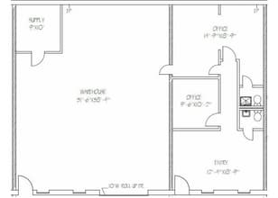 5773-5776 Arrowhead Drive, Virginia Beach, VA à louer Plan d’étage– Image 1 sur 1
