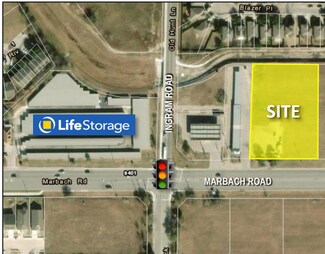 Plus de détails pour Marbach & Ingram, San Antonio, TX - Terrain à vendre