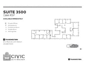 20 N Wacker Dr, Chicago, IL à louer Plan d’étage– Image 1 sur 1