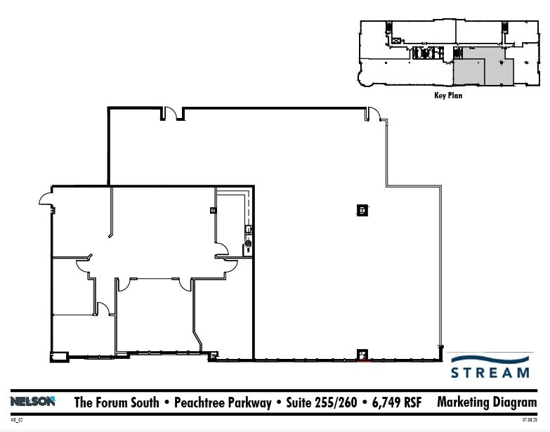 5201 Peachtree Pky, Norcross, GA à louer Plan d’étage– Image 1 sur 1