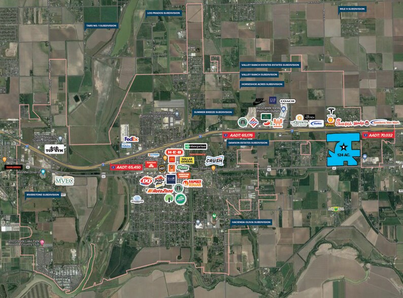 E EXPWY 83, Mercedes, TX à vendre - Photo principale – Image 1 sur 1