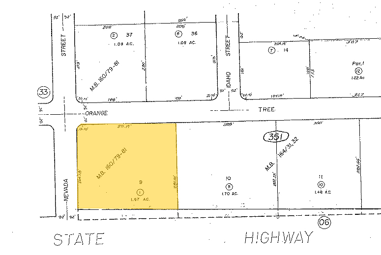 1801 Orange Tree Ln, Redlands, CA à louer - Plan cadastral – Image 2 sur 6