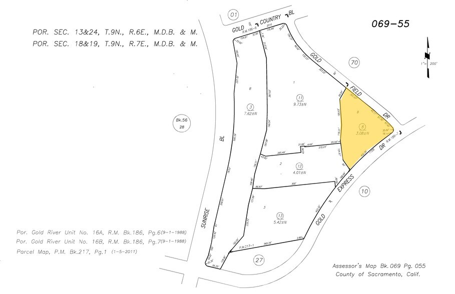 11335 Gold Express Dr, Gold River, CA à louer - Plan cadastral – Image 2 sur 5