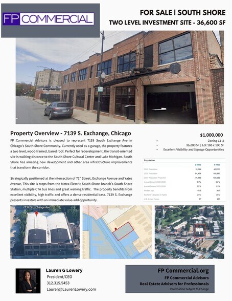 7139 S Exchange Ave, Chicago, IL à vendre - Photo de l’immeuble – Image 3 sur 7
