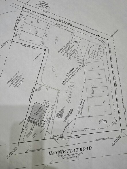 25300 Haynie Flat Rd, Spicewood, TX à vendre - Plan de site – Image 2 sur 20