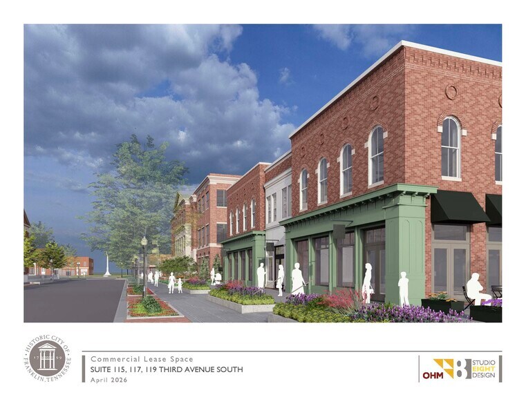 115-119 3rd Ave S Ave, Franklin, TN à louer - Photo de l’immeuble – Image 2 sur 5
