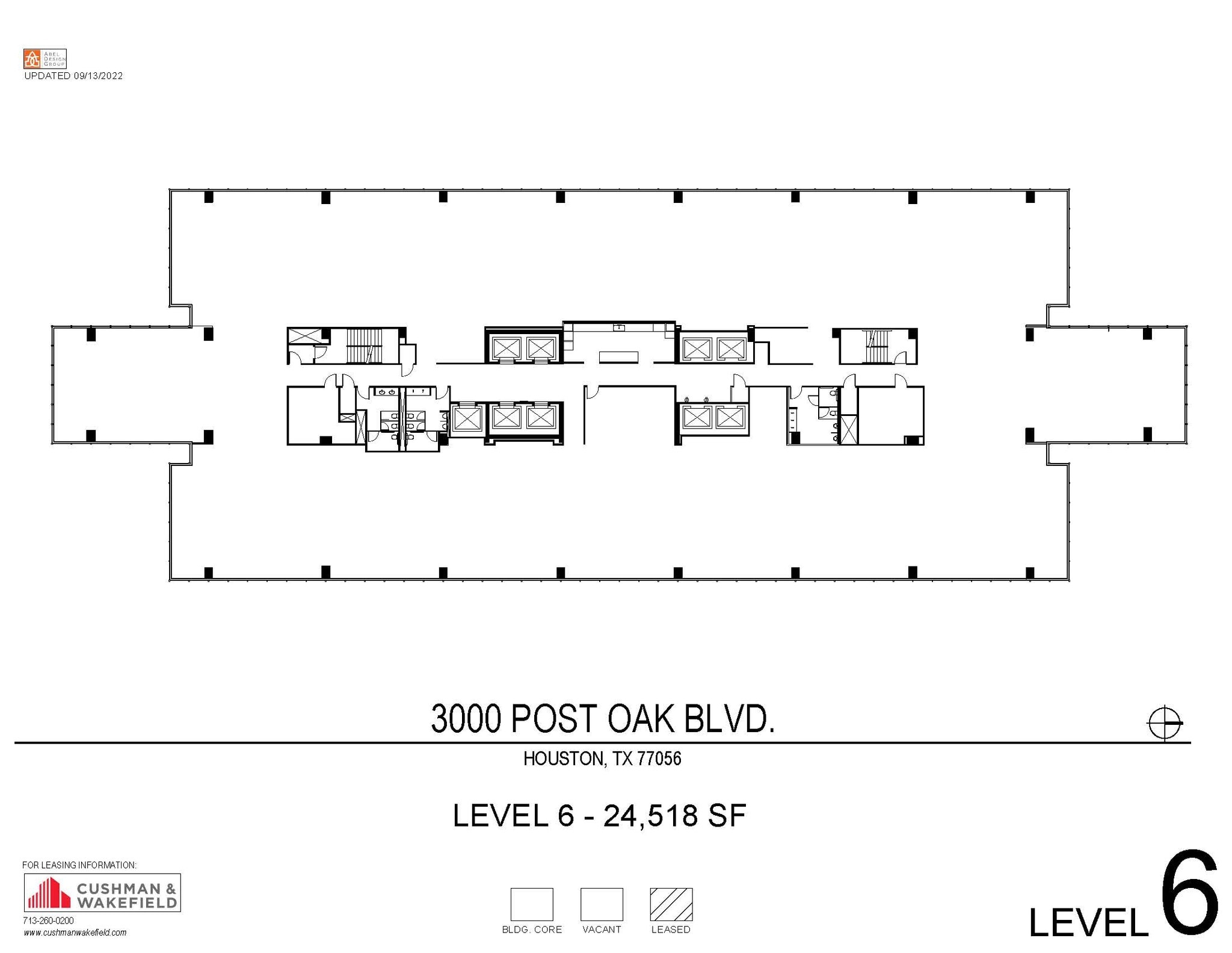 3000 Post Oak Blvd, Houston, TX à louer Plan d’étage– Image 1 sur 1