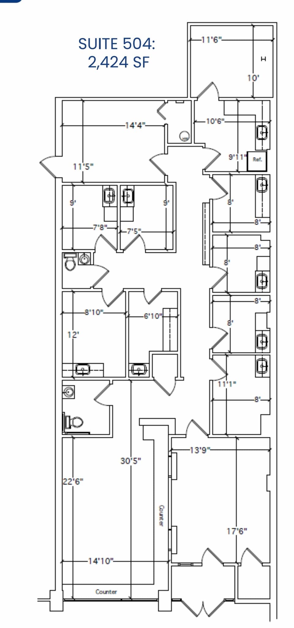515 Grove St, Haddon Heights, NJ à vendre Plan d’étage– Image 1 sur 1