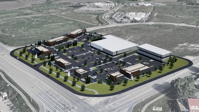 10000-10500 Baseline Rd, Sherwood Park, AB - VUE AÉRIENNE  vue de carte - Image1