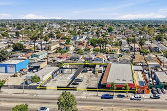 Plus de détails pour 818-828 E Manchester Ave, Los Angeles, CA - Industriel/Logistique à vendre