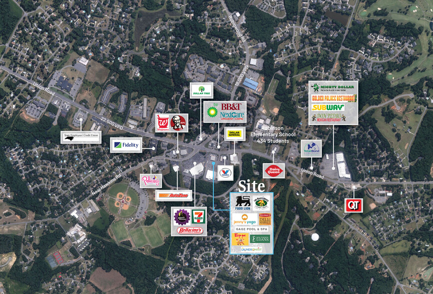 Neal Hawkins Union Rd, Gastonia, NC à louer - Photo de l’immeuble – Image 3 sur 13