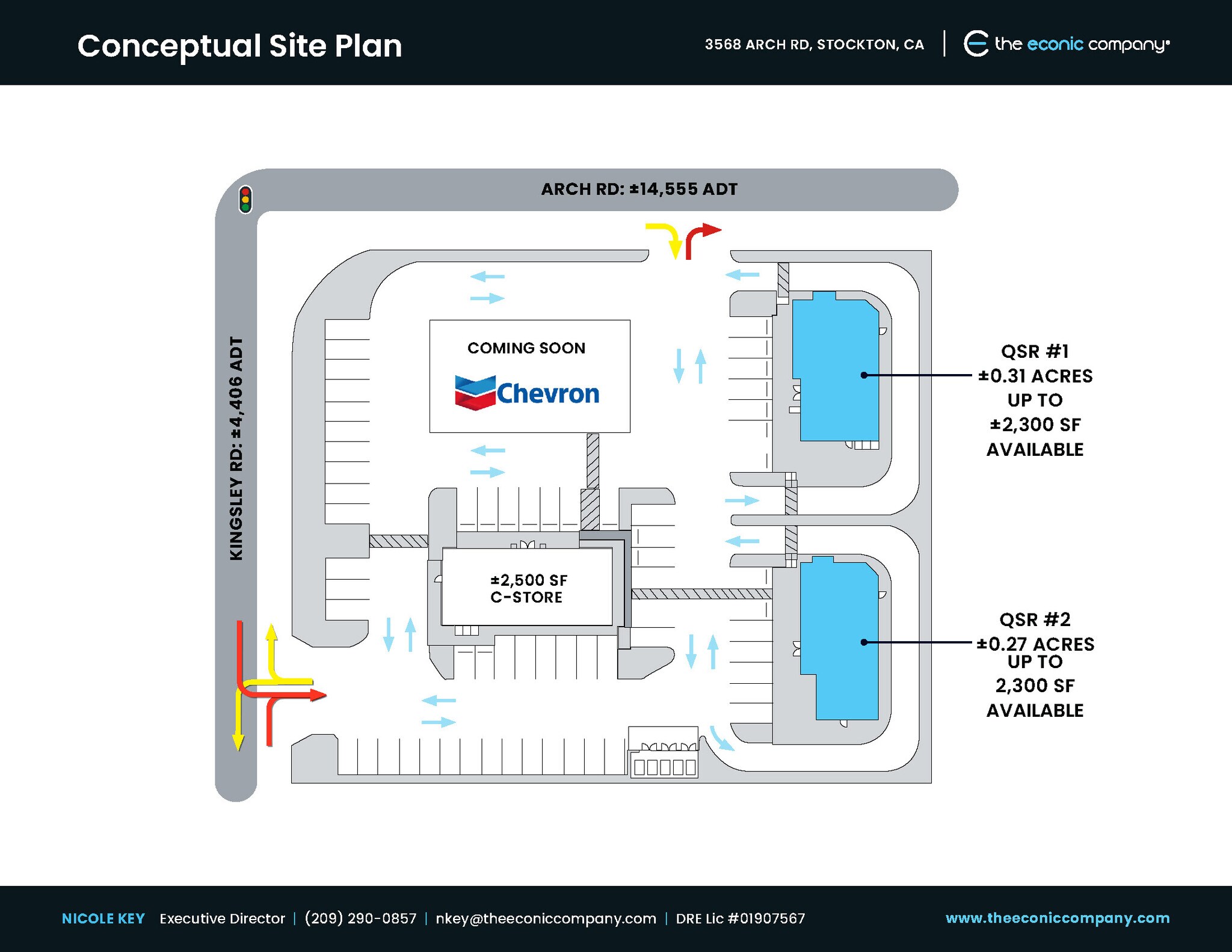 3568 Arch Rd, Stockton, CA à louer Plan de site– Image 1 sur 1