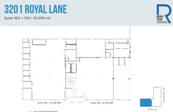 8333 Ridgepoint Dr, Irving, TX à louer Plan d’étage– Image 1 sur 1