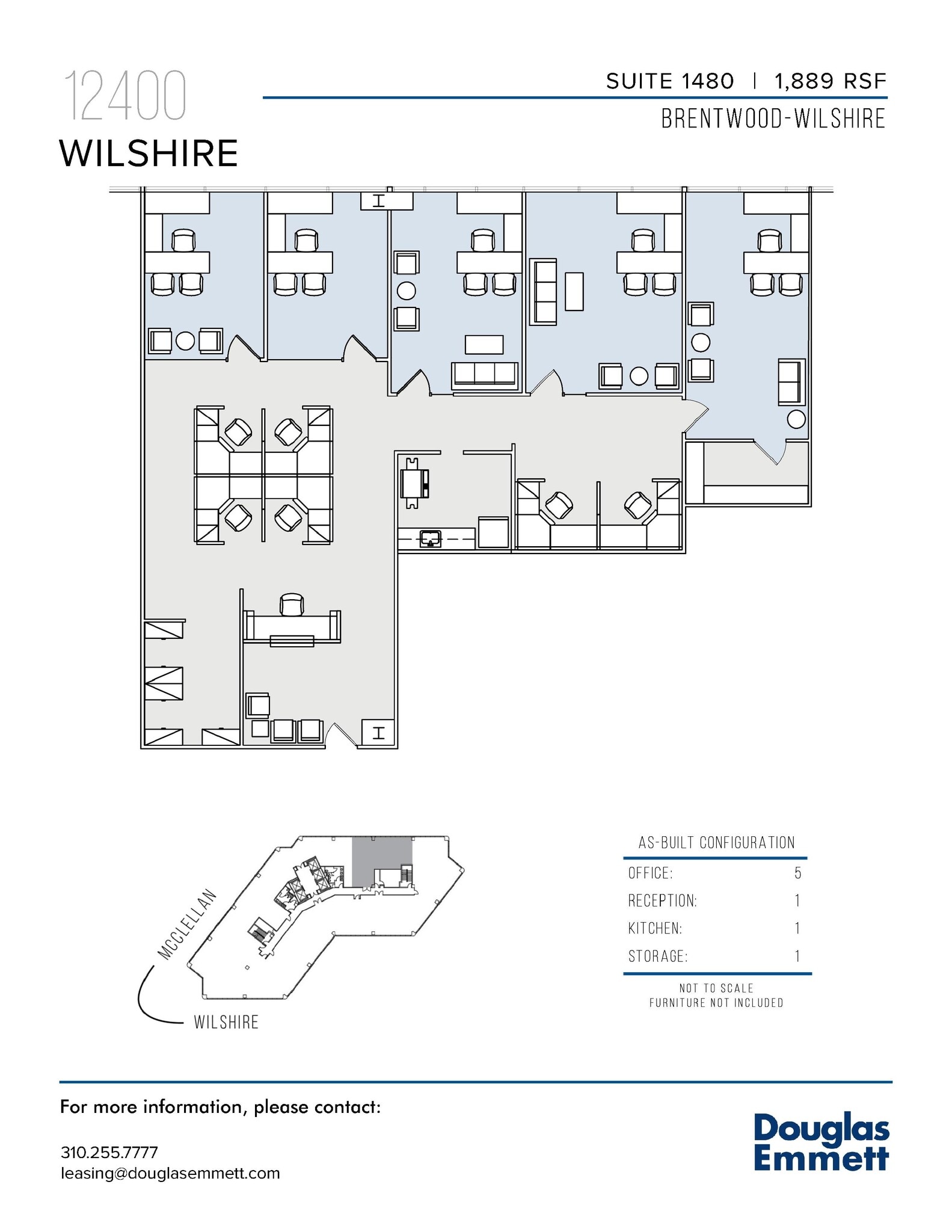 12400 Wilshire Blvd, Los Angeles, CA à louer Plan d’étage– Image 1 sur 1
