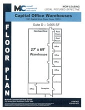 1401 Capital Ave, Plano, TX à louer Plan d’étage– Image 1 sur 1
