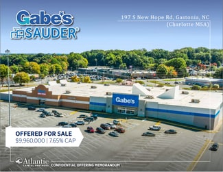 Plus de détails pour 197 S New Hope Rd, Gastonia, NC - Local commercial à vendre