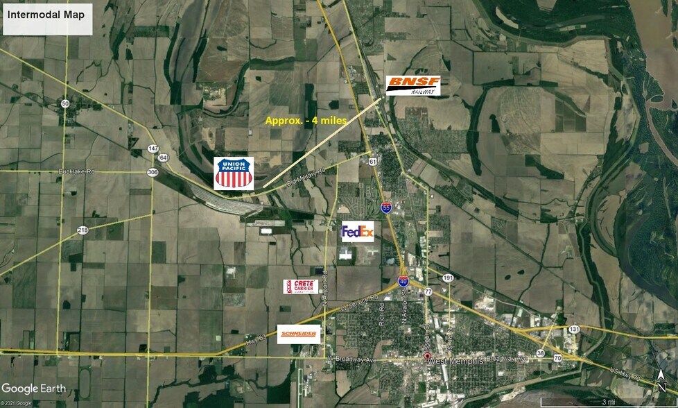 3251 Infinity, West Memphis, AR à vendre - Plan de site – Image 2 sur 2