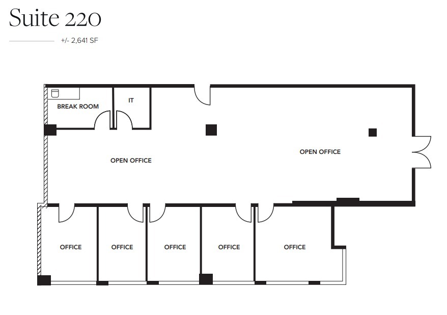 2424 SE Bristol St, Newport Beach, CA à louer Plan d’étage– Image 1 sur 1