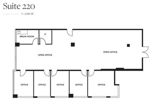 2424 SE Bristol St, Newport Beach, CA à louer Plan d’étage– Image 1 sur 1