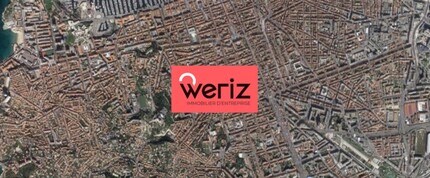 15-17 Voie La Canebiere, Marseille, BDR - VUE AÉRIENNE  vue de carte