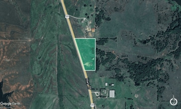 12388 US Highway 77, Paoli, OK - VUE AÉRIENNE  vue de carte