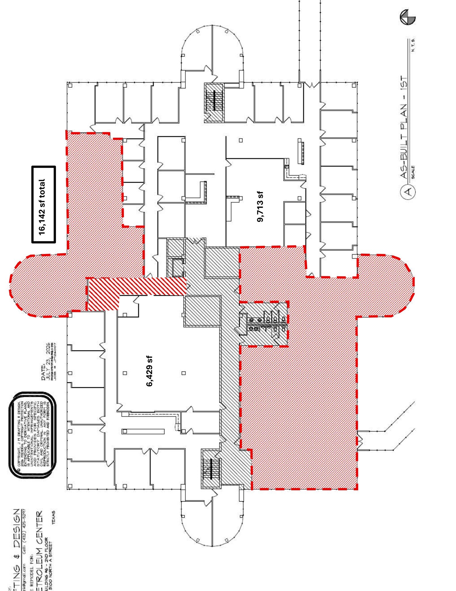 3300 N A St, Midland, TX à louer Plan de site– Image 1 sur 1