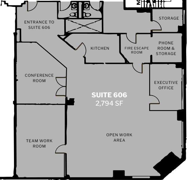366 Adelaide St W, Toronto, ON à louer Plan d’étage– Image 1 sur 1