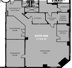 366 Adelaide St W, Toronto, ON à louer Plan d’étage– Image 1 sur 1