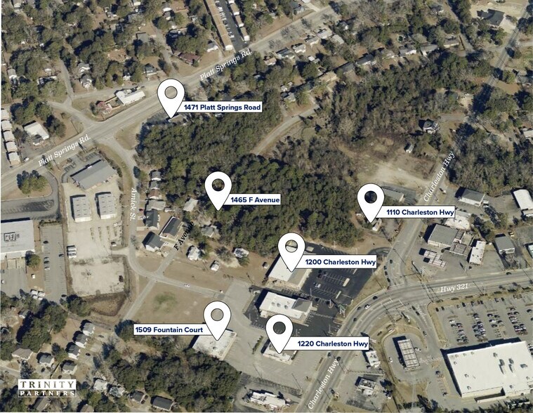 1110-1220 Charleston Hwy, West Columbia, SC à louer - Photo de l’immeuble – Image 1 sur 1