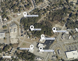 Plus de détails pour 1110-1220 Charleston Hwy, West Columbia, SC - Bureau, Local commercial à louer