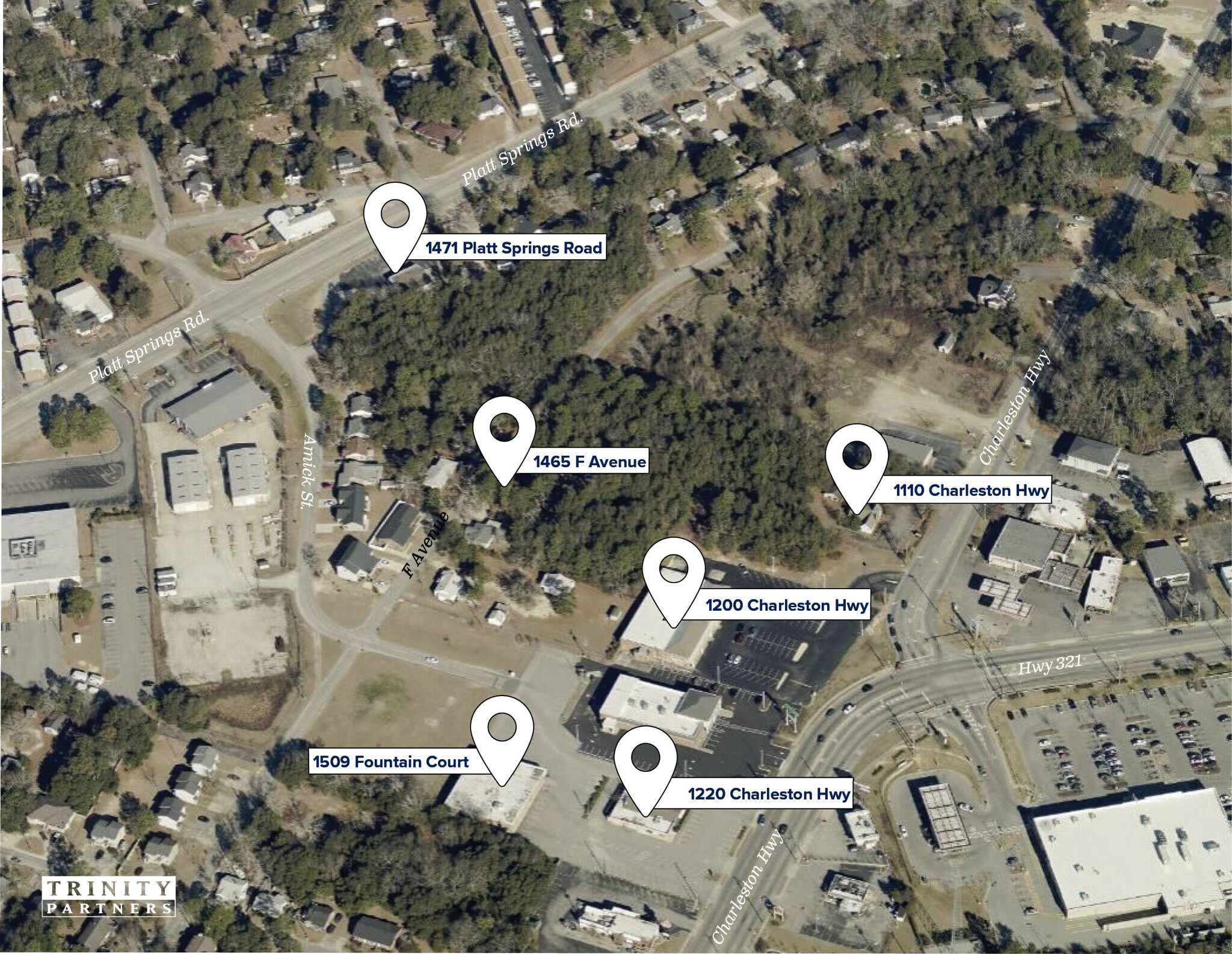 1110-1220 Charleston Hwy, West Columbia, SC à louer Photo de l’immeuble– Image 1 sur 2