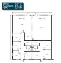 801 Station Dr, Arlington, TX à louer Plan d’étage– Image 1 sur 1