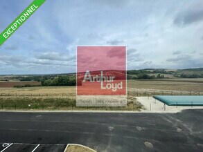 Auxerre - VUE AÉRIENNE vue de carte