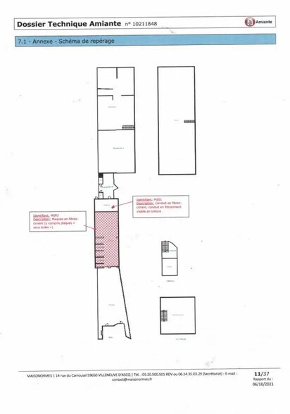 Local commercial dans Lambersart à louer - Plan d’étage – Image 2 sur 2